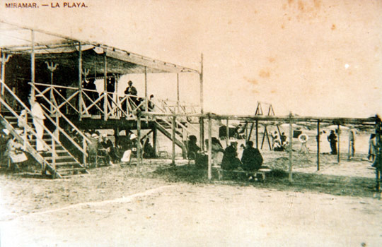 1906 - Primera Rambla de Madera