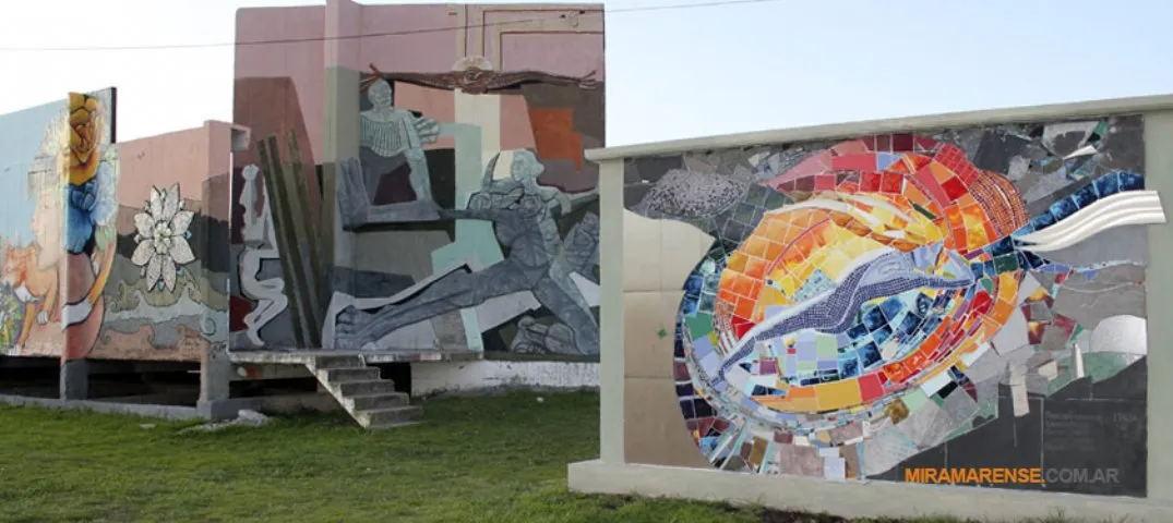 Murales de la Bienal de Arte en Miramar