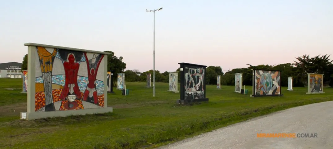 Murales de la Bienal de Arte en Miramar