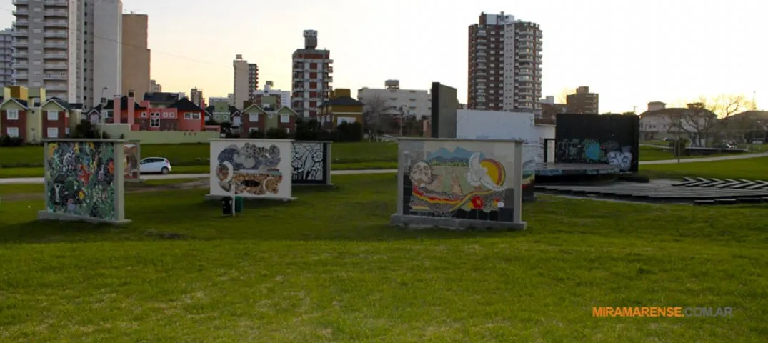 Murales de la Bienal de Arte en Miramar