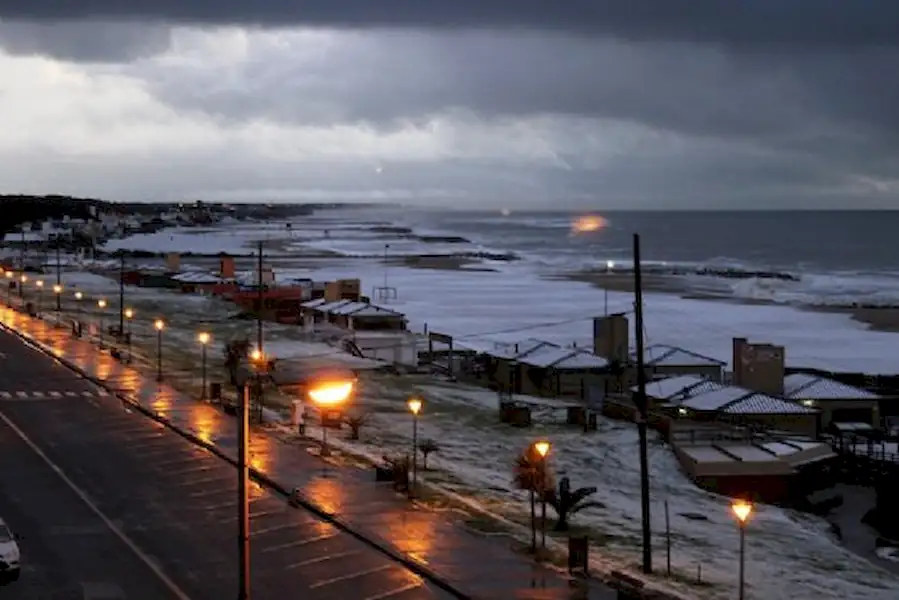 Miramar amaneció blanca | Miramarense