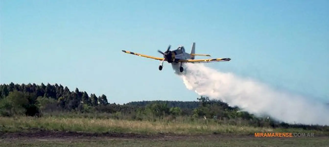 Avión hidrante para Miramar | Miramarense