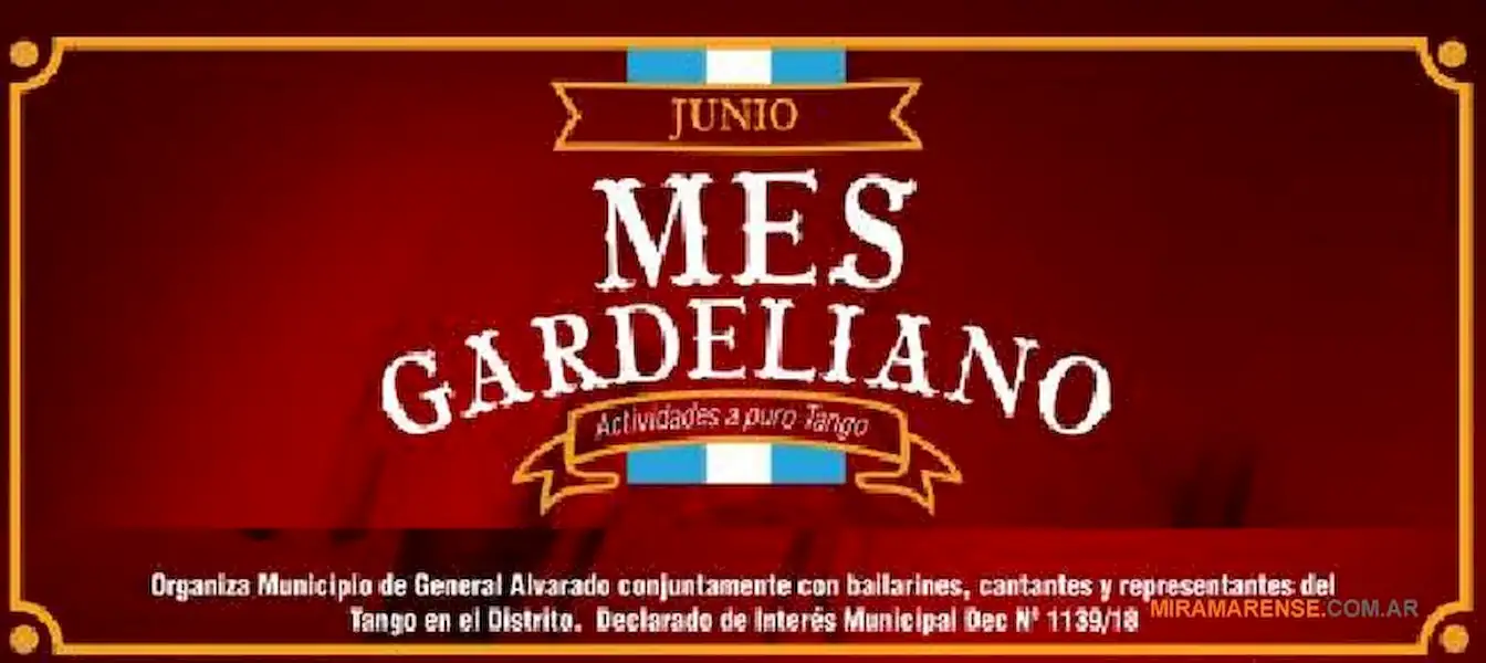 Actividades por el mes Gardeliano en Miramar | Miramarense