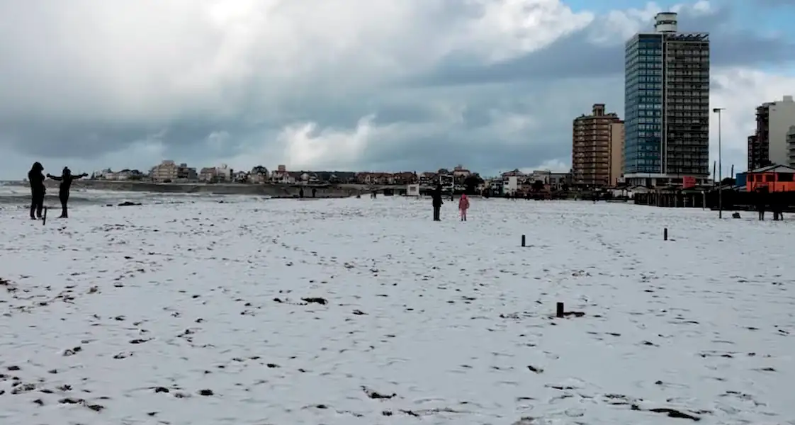 Nieve en Miramar | Miramarense