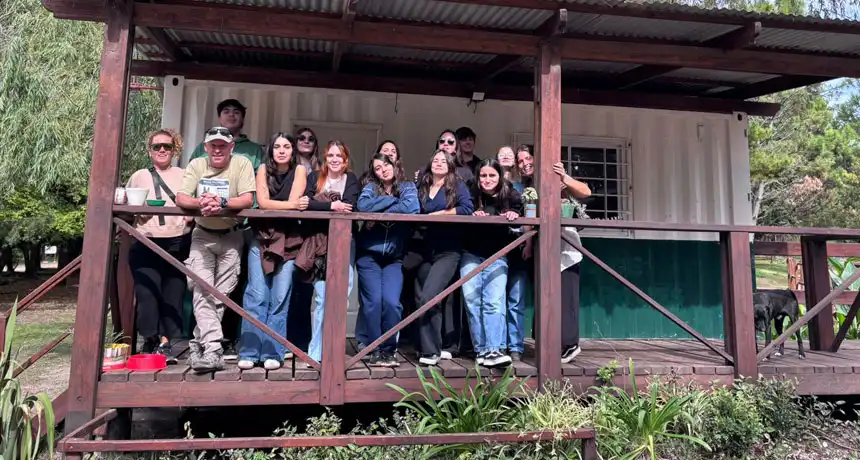 Estudiantes de la UNMDP vivieron una Visita Guiada en el Vivero | Miramarense